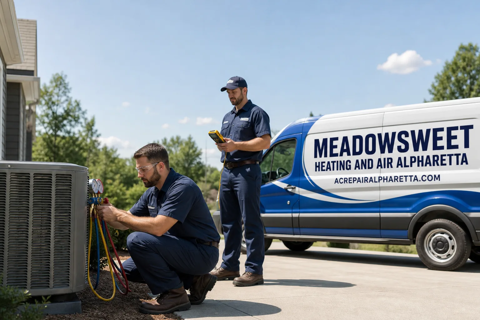 AC Installation in Alpharetta, GA | Meadowsweet Heating and Air Alpharetta